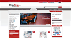 Desktop Screenshot of deskdesk.co.uk